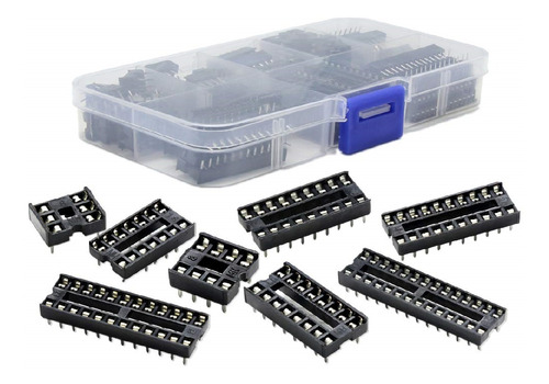 Kit 66 Sockets Para Circuitos Integrados