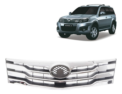 Mascara Para Great Wall Haval 3 2.0 2011 Al 2014 Cromada