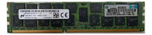 Memoria Servidor Hp Dell Ibm 16gb Ddr3 1600mhz Ecc Reg Rdimm