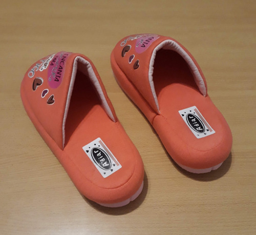 Pantuflas Soft Acolchadas Juvenil Amor Antideslizante