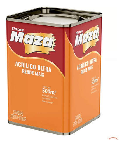 Tintas Acrilico Ultra Alto Rendimento Fosco 3,6l