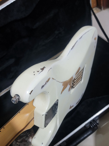 Fender Stratocaster Highway One 2012 Relicada Relic Com Case Destro Branco (Usado)