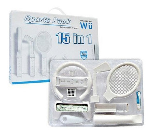 Pack 15 En 1 Sports Para Wii