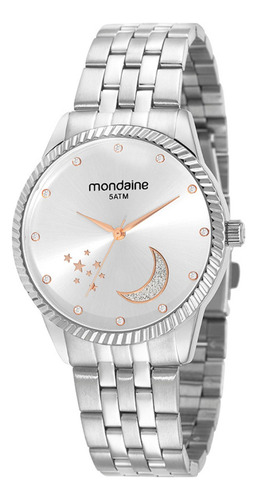 Relógio Mondaine Feminino Prata 32343l0mvne3