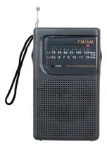 Comprar Radio Portátil Am \u002F Fm Analógica Supersonic Sc1105bk A Pilas Y Electrica 2 Bandas Con Parlante Entrada Aux Antena Y Sintonización Led - Negro