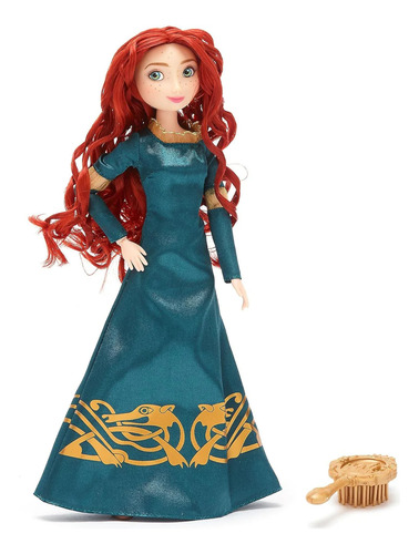 Boneca Merida Princesa Disney Store Mattel - Cx Leve Dtalhes