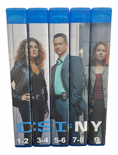 Csi Nueva York Serie Completa Español Latino Bluray