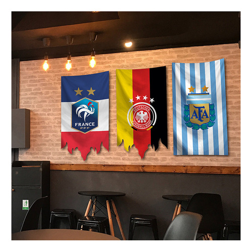 Bandera Banderín Selección Holandesa Futbol Naranja Mecanica
