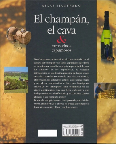 Atlas Ilustrado Champan Cava Espumantes - Lexus Editores