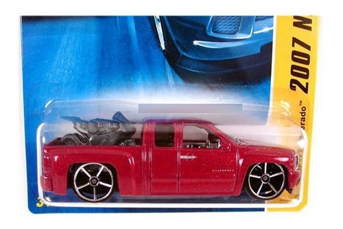 Hot Wheels 2007- Chevy Silverado Rojo #20/36 Fe Única M. L. 