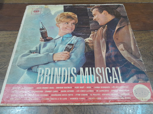 Vinilo - Brindis Musical - Dion / Enrique Guzman - 1962