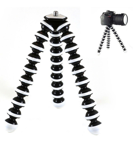 Soporte Gorilla Octopus Mediano Camara Dslr 22cm Flexible