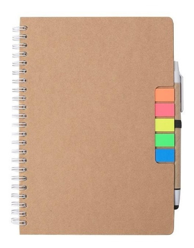 Cuaderno Personalizado Con Boligrafo Touch Y Notas Adhesivas