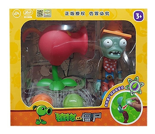 Juego Plantas Vs Zombies  Muñecos Juegos Niños Coleccion