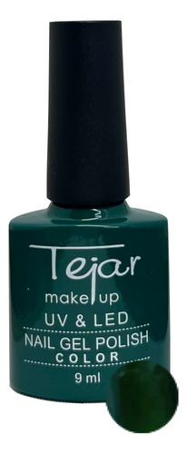 Esmalte Semipermanente Top Coat Matte Tejar Uv/ Led Color 82 - Verde Botella