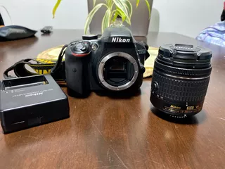 Nikon Kit D3300 + Lente 18-55mm Vr Ii Dslr Color Negro