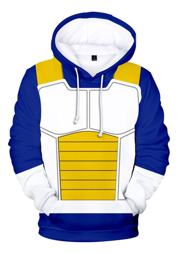 Sudadera Con Capucha Para Disfraz De Cosplay De Vegeta Goku