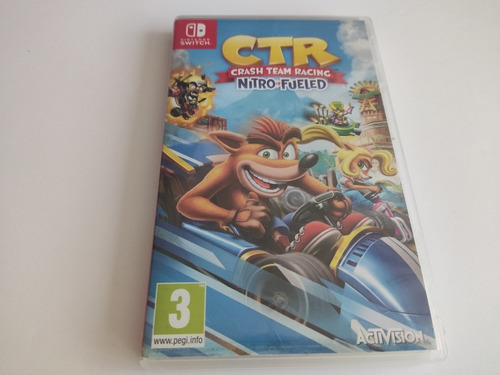 Juego Fisico Nintendo Switch Ctr Crash Team Racing Nitrofuel