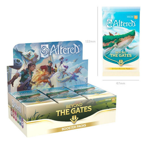 Altered Booster Box Display Ingles Jogo De Cartas