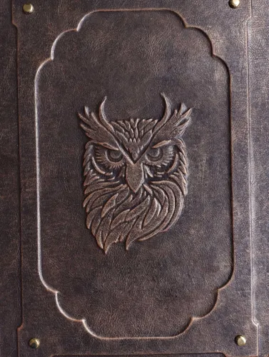 Grimorio De Búho Lechuza Cuaderno 300 Hojas, Animal De Poder