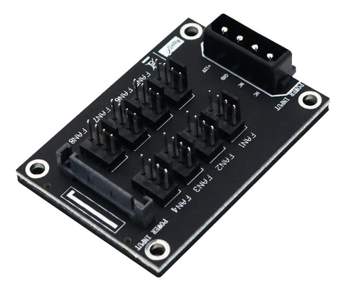Caja De Computadora Ventiladores Hub Pc Fans Hub 12v