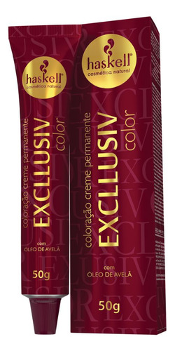 Coloração Haskell Excllusiv Color 8.34 Louro Claro Dour.