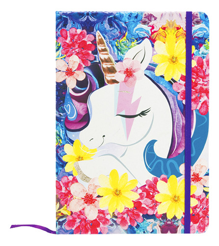 Cuaderno Rayado Talbot Diseño Unicornio