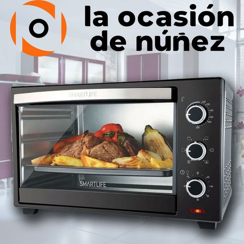 Imagen 4 de 7 de Horno Electrico De Mesa Smartlife 40 Lts Conveccion