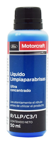 Liq Limpiaparabrisas Ultra Concentrado Ford Motorcraft 50 Ml