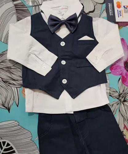 Terno Bebé Y Niño, Traje Elegante Moderno Niño