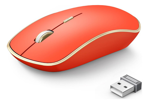 Mouse J Joyaccess Inalambrico/naranja Rojo