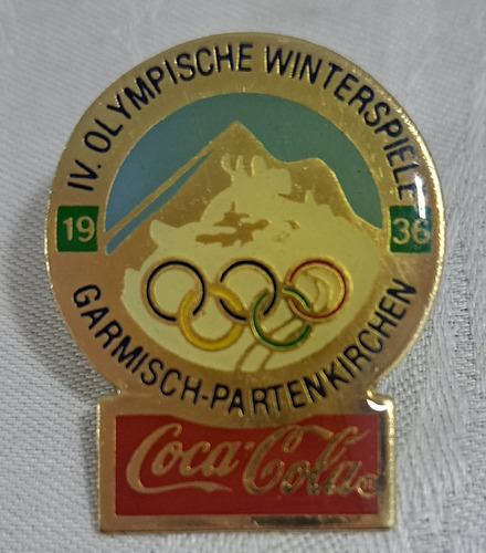 Pin Coca Cola Olimpiadas Invierno Garmisch 36 G15 B