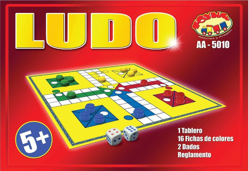 Juego De Mesa Clásico Ludo - Nuevo Y Sellado / Diverti