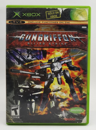 Gungriffon Allied Strike Xbox Clasico * R G Gallery