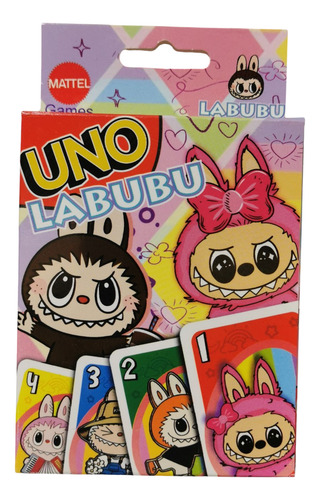Labubu Juego De Mesa Uno