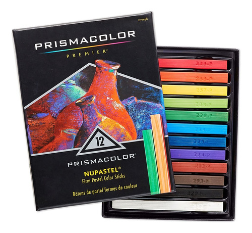 Prismacolor Premier Nupastel Firm Pastel Con 12colores Origi