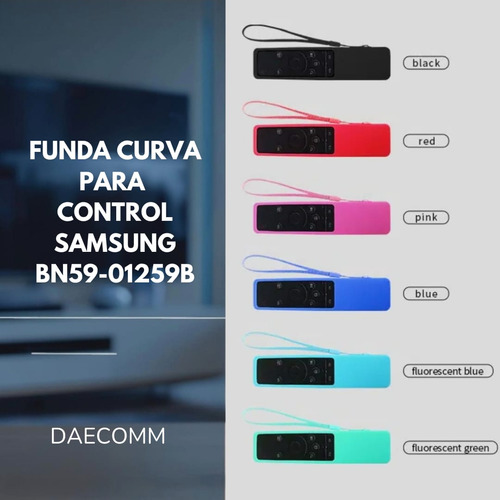 Control Remoto Para Samsung Smart Tv Bn59-01260a Bn59-01265a Con Funda