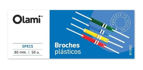 Broches Nepaco Plastico X 50 Unid