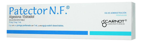 Patector N.f. Solución Inyectable En Jeringa Prellenada 75 Mg/5 Mg, 1 Jeringa Prellenada 1 Ml