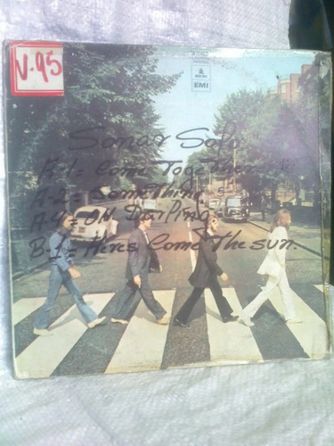 Lp. Beatles. Abbey Road N.y. Vinilo. Acetato.