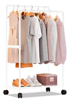 Comprar Colgador De Ropa Perchero Doble Exhibidor Zapatera Bl 1070p