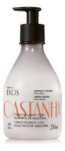 Natura Ekos Jabon Liquido Castaña Para Manos 250ml