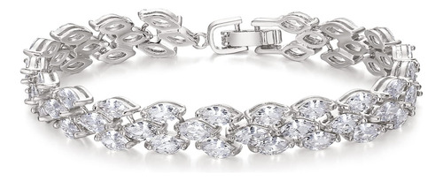 Flyonce Pulsera Nupcial De Boda Para Mujeres Y Niñas, Pulser