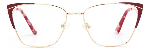 Zeelool Retro Cateye Gafas Lente Transparente Sin Receta Par