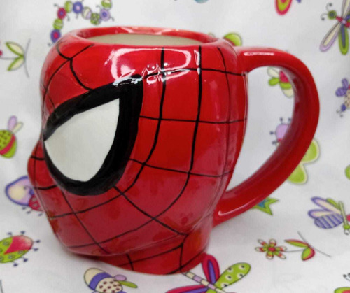 Mug 3d Cerámico Spiderman Avengers