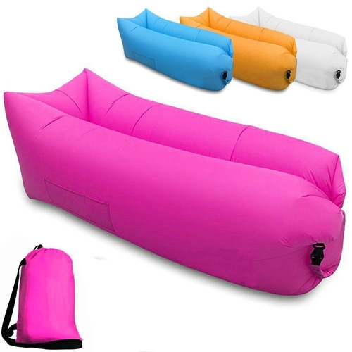 Kit 6 Saco De Dormir Inflável - Puff - Sofá - Acampamento