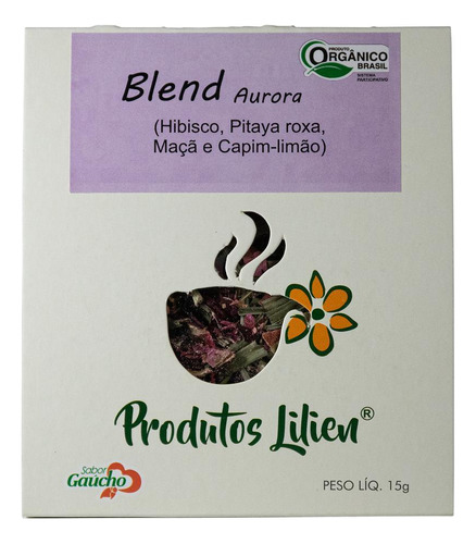 Chá Blend Aurora Orgânico Coopernatural 15g