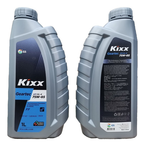 1l Aceite Kixx 75w85 Transmision Manual Gl4