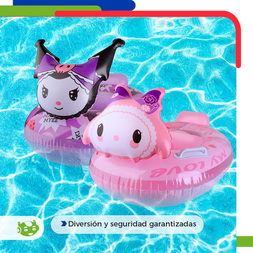 2 Pack Flotador Salvavidas Para Bebé Playa Inflable Alberca