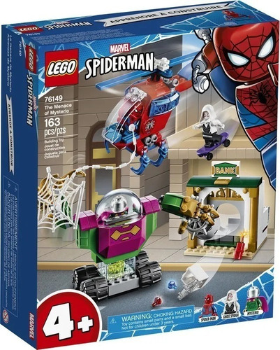 Lego 76149 Super Heroes Spiderman Amenaza De Mysterio 